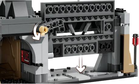 Lego star wars - le combat de paz vizsla et moff gideon - 75386 Multicolore 5 - vertbaudet enfant 