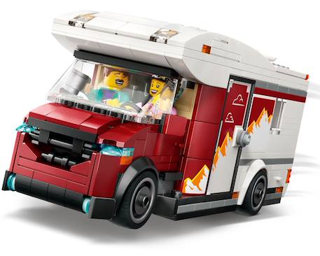 Lego city - le camping-car d'aventures - 60454 Multicolore 4 - vertbaudet enfant 