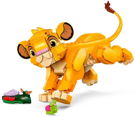Lego disney - simba, le bébé du roi lion - 43243 Multicolore 4 - vertbaudet enfant 
