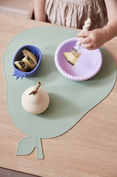 Tasse en silicone mini Bleu clair+Bleu foncé+Marron+Rouge 11 - vertbaudet enfant 