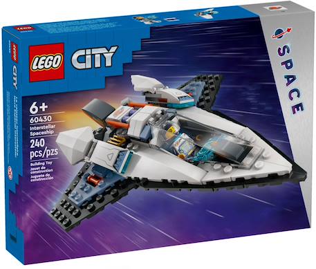 Lego city - le vaisseau interstellaire - 60430 Multicolore 1 - vertbaudet enfant 