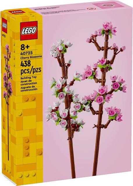 Lego botanicals - les fleurs de cerisier - 40725 Multicolore 1 - vertbaudet enfant 