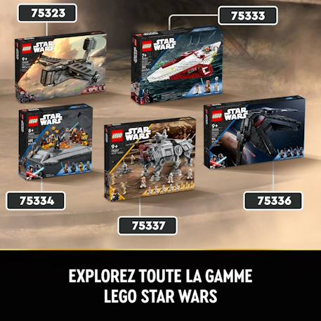 Lego star wars - le marcheur at-te - 75337 Multicolore 3 - vertbaudet enfant 