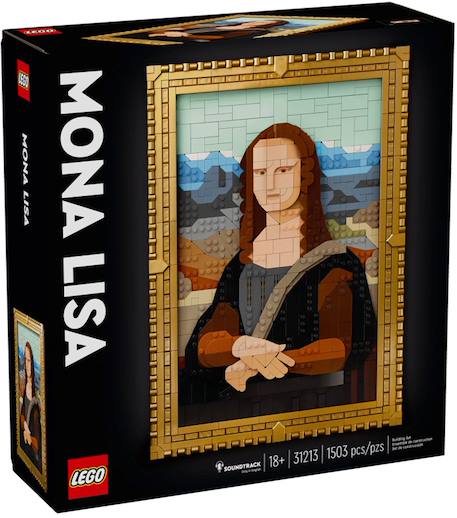 Lego art - la joconde - 31213 Multicolore 1 - vertbaudet enfant 
