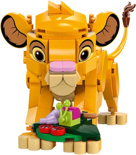 Lego disney - simba, le bébé du roi lion - 43243 Multicolore 5 - vertbaudet enfant 