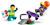 Lego city - l'ambulance de secours - 60451 Multicolore 5 - vertbaudet enfant 