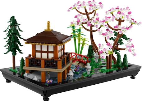 Lego icons - le jardin paisible - 10315 Multicolore 3 - vertbaudet enfant 