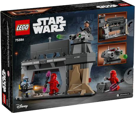 Lego star wars - le combat de paz vizsla et moff gideon - 75386 Multicolore 2 - vertbaudet enfant 