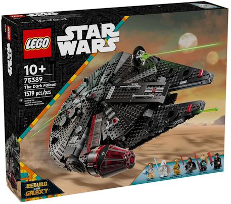 Lego Star Wars Le faucon noir 75389 Multicolore 1 - vertbaudet enfant 