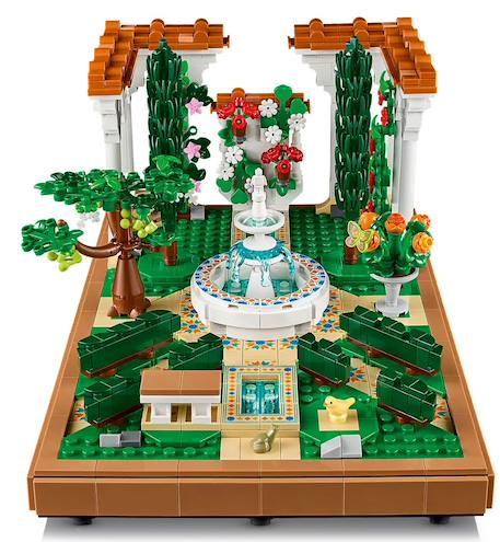 Lego icons - le jardin andalou - 10359 Multicolore 6 - vertbaudet enfant 