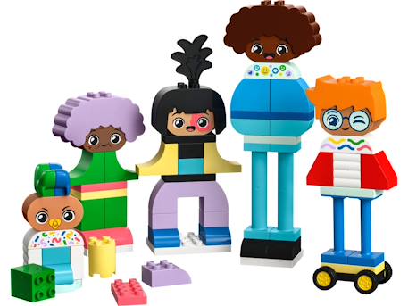 Lego duplo - personnages à construire aux différentes émotions - 10423 Multicolore 3 - vertbaudet enfant 