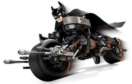 Lego dc comics - la figurine de batman à construire et la moto bat-pod - 76273 Multicolore 4 - vertbaudet enfant 
