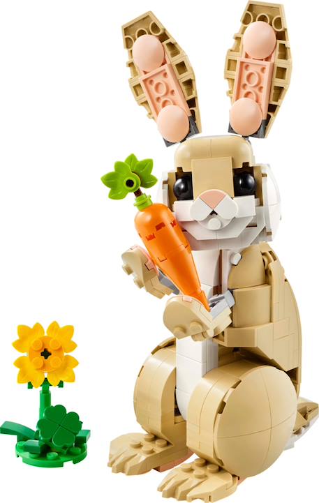 Lego creator - l'adorable lapin - 31162 Multicolore 3 - vertbaudet enfant 