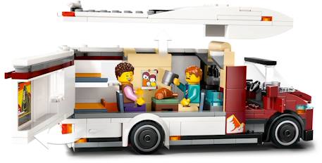 Lego city - le camping-car d'aventures - 60454 Multicolore 5 - vertbaudet enfant 