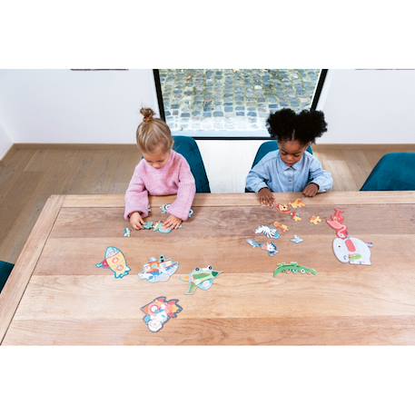 Mon premier puzzle - véhicules Multicolor 3 - vertbaudet enfant 