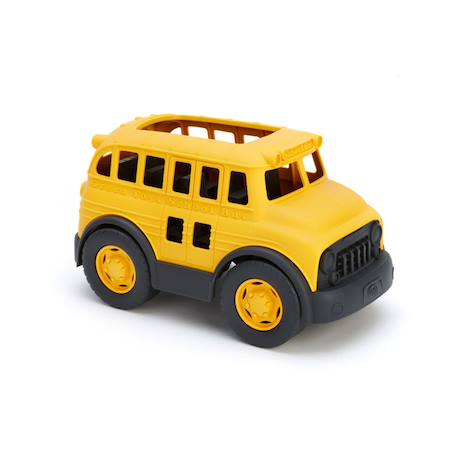 Bus scolaire écologique en plastique recyclé – jouet d’imitation pour enfants Yellow 2 - vertbaudet enfant 
