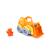 Camion de chantier écologique avec figurine – jouet robuste en plastique recyclé Orange;yellow 1 - vertbaudet enfant 