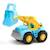 Camion chargeur écologique – jouet de chantier en plastique recyclé Blue;yellow 2 - vertbaudet enfant 