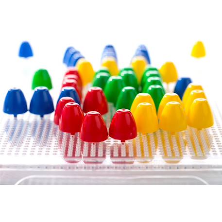 Jeu de mosaïques éducatif – développer la créativité et la concentration en s’amusant Multicolor 3 - vertbaudet enfant 