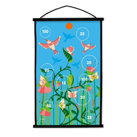 Jeu de fléchettes - colibris Multicolor 2 - vertbaudet enfant 