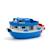 Bateau à aubes – jouet de bain écologique en plastique recyclé Blue;white 1 - vertbaudet enfant 