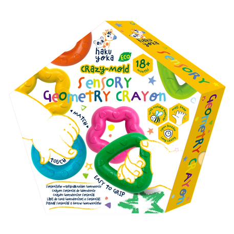 Fille-Crayons sensoriels de géométrie - 6