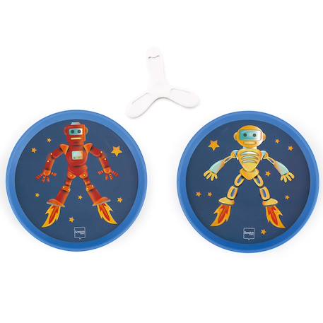 Duo disker à main - robot Multicolor 1 - vertbaudet enfant 