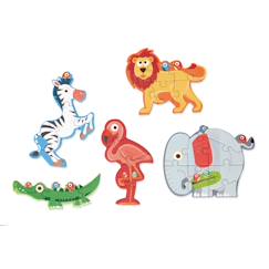 Jouet-Jeux éducatifs-Puzzles-Mon premier puzzle - safari