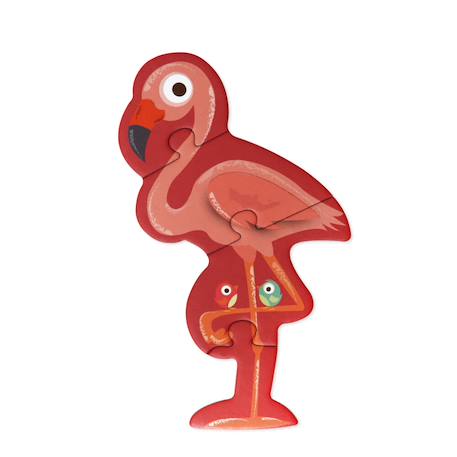 Mon premier puzzle - safari Multicolor 5 - vertbaudet enfant 