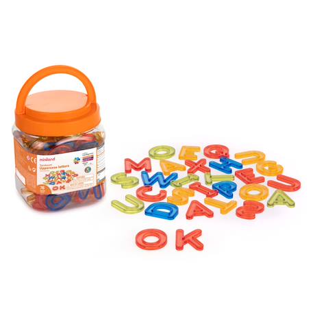 Jeu de lettres majuscules – apprendre l’alphabet en s’amusant Multicolor 1 - vertbaudet enfant 
