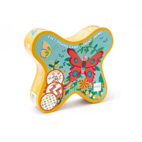 Jeu d'adresse 3 en 1 papillon Multicolor 1 - vertbaudet enfant 