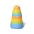 Jeu d’anneaux empilables écologique – jouet d’éveil en plastique recyclé Multicolor 1 - vertbaudet enfant 