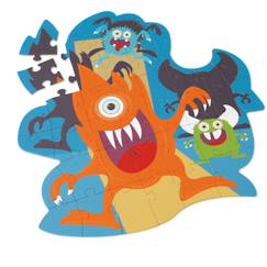 Jouet-Puzzle - monstres