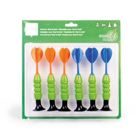 Jeu de fléchettes - set aimenté orange-rouge Orange 1 - vertbaudet enfant 