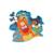Puzzle - monstres Multicolor 5 - vertbaudet enfant 