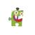 Puzzle - monstres Multicolor 4 - vertbaudet enfant 