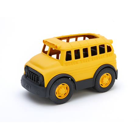 Bus scolaire écologique en plastique recyclé – jouet d’imitation pour enfants Yellow 1 - vertbaudet enfant 