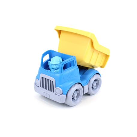 Camion benne écologique avec figurine – jouet de chantier en plastique recyclé Blue;yellow 3 - vertbaudet enfant 