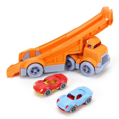 Camion porte voitures Orange 3 - vertbaudet enfant 