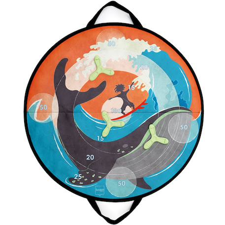 Jeu de disques - surfeur Multicolor 1 - vertbaudet enfant 