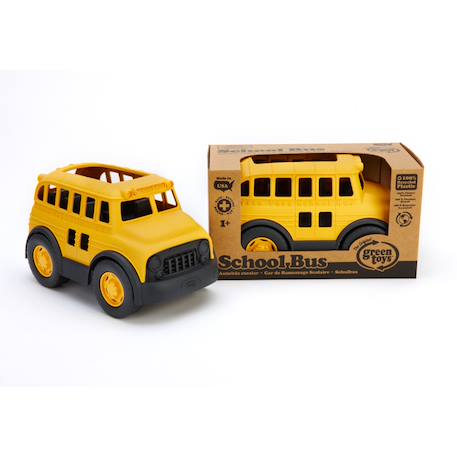 Bus scolaire écologique en plastique recyclé – jouet d’imitation pour enfants Yellow 5 - vertbaudet enfant 