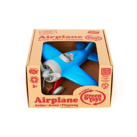 Avion écologique en plastique recyclé – jouet volant pour enfants Blue;white 3 - vertbaudet enfant 