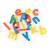 Jeu de lettres minuscules translucides – apprendre l’alphabet en s’amusant Multicolor 2 - vertbaudet enfant 