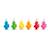 Jeu d'adresse - Set pêche aux canards arc-en-ciel Multicolor 4 - vertbaudet enfant 