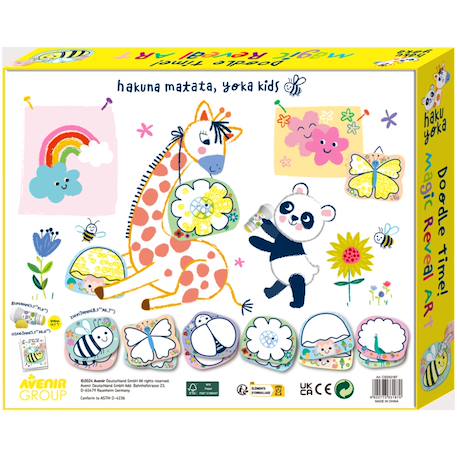 Art de révélation - jardin Multicolor 6 - vertbaudet enfant 