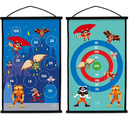 Jeu de fléchettes - super-héros Multicolor 1 - vertbaudet enfant 