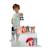 Peluche - peluche ours blue cutydoos bleu jeans – 13 cm Blanc 6 - vertbaudet enfant 