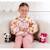 Peluche chien Cutydoos love 13 cm Blanc 3 - vertbaudet enfant 