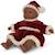 Robe de noël pour poupée - Adaptée aux poupées de 25 cm Rouge, blanc 3 - vertbaudet enfant 