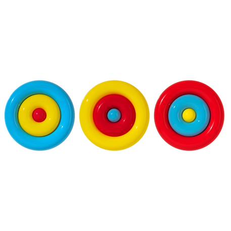 Nello – jeu sensoriel polyvalent et durable pour enfants Blue;red;yellow 1 - vertbaudet enfant 